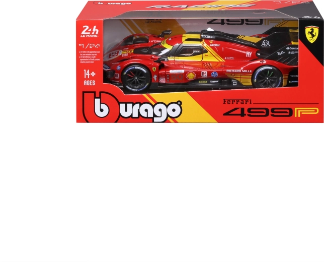 Ozdobne opakowanie z okienkiem Bburago