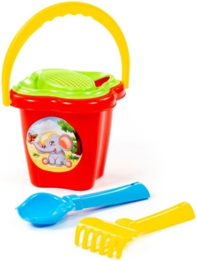 Kompletny zestaw do nabierania, grabienia i przesiewania