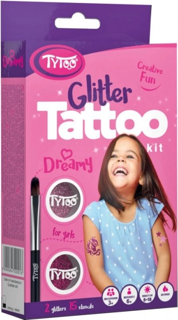 TyToo Dreamy – zestaw do brokatowych tatuaży dla dziewczynek