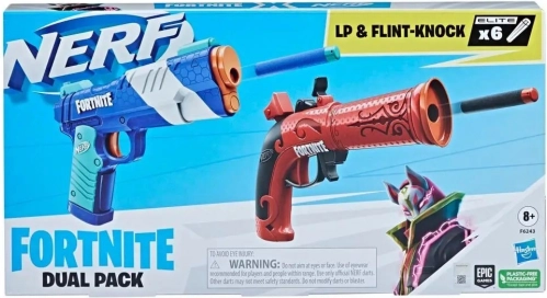 Nerf Fortnite podwójny zestaw blasterów z dartami