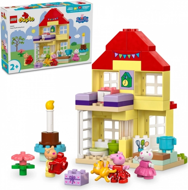 LEGO® DUPLO® 10433 Świnka Peppa i urodzinowy dom