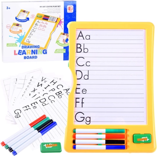 Tablica do rysowania z markerami dla dzieci