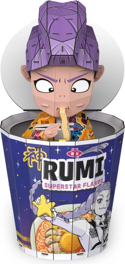 FDP K-POP ramen w kubku z figurką Rumi (Demon Hunters) – puzzle 3D - 1 szt.