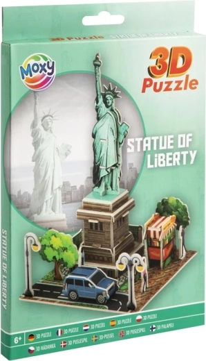 Puzzle 3D Statua Wolności 27 elementów