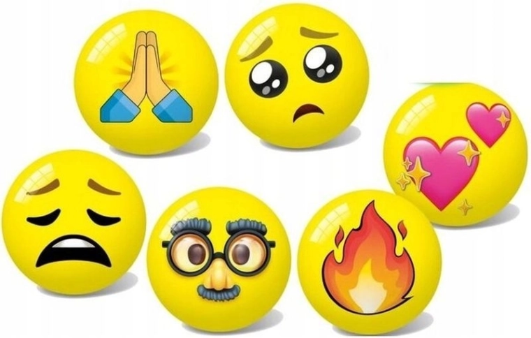 Piłka Emoji 23 cm