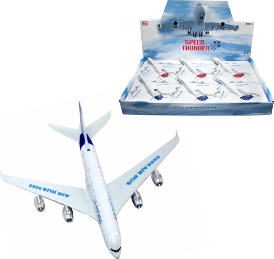 Metalowy model – samolot cywilny 18 cm