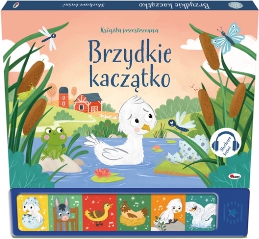 Słucham bajek: Brzydkie kaczątko – dźwiękowa książka rozkładana