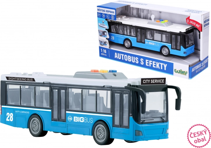 Autobus z Efektami dla Dzieci 29 cm