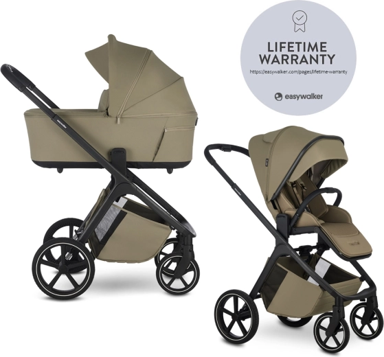 Easywalker Zoey Go wózek wielofunkcyjny moss green