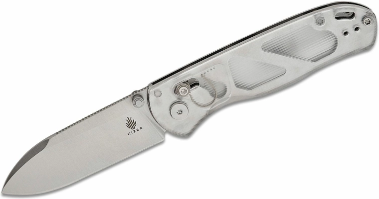 Kizer Drop Bear nóż składany 7,6 cm, satynowy, akryl