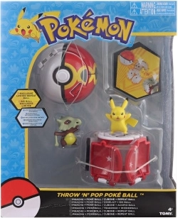 Pokémon Clip N Go Poké Ball z figurką Pikachu