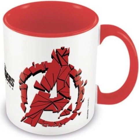 Kubek ceramiczny Avengers: Endgame czerwony