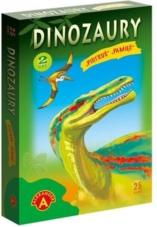 Karty Piotruś – dinozaury