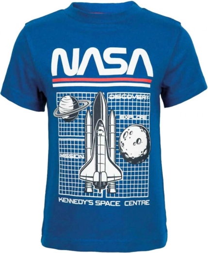 Niebieska koszulka NASA