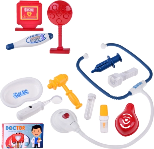 Realistyczna zabawa w doktora ze światłami i dźwiękami