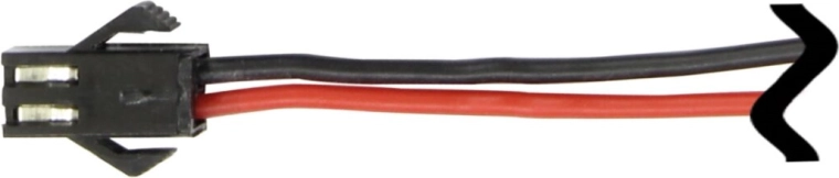 Jamara kabel połączeniowy z izolacją silikonową, gniazdo (female) 50 mm, 1,5 mm² - 1 sztuka