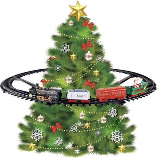 Łatwy montaż wokół choinki