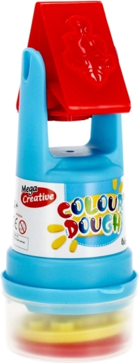 Kompaktowy design z praktycznym pojemniczkiem