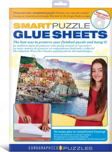 Folie samoprzylepne z uchwytami do puzzli EUROGRAPHICS