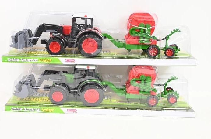 Traktor z maszyną rolniczą dla dzieci