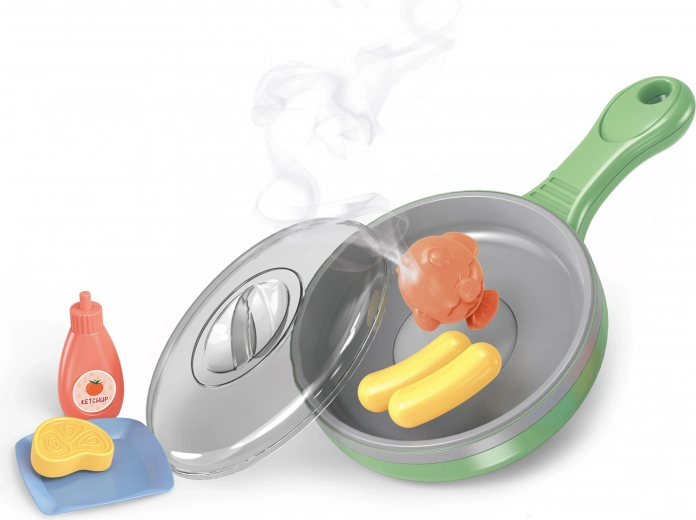 Elektryczna patelnia 27 cm – interaktywny zestaw dla dzieci