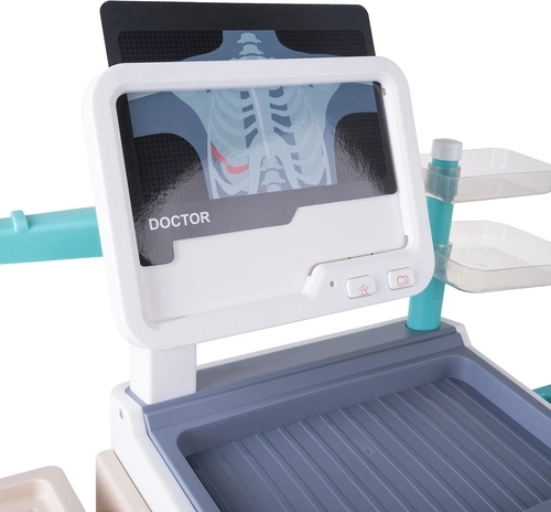 Realistyczny panel EKG/RTG ze świetlnymi i dźwiękowymi efektami