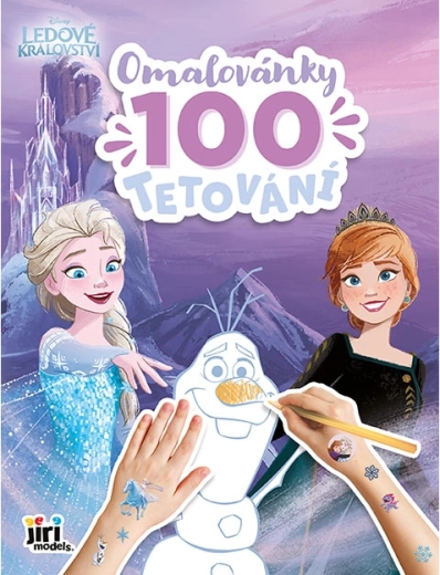 Kolorowanka i 100 tatuaży Frozen – Kraina lodu