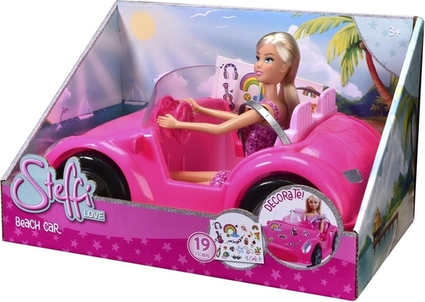 Steffi Love plażowy samochód z lalką