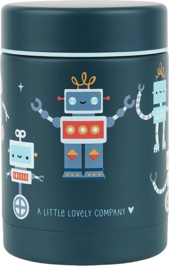 A Little Lovely Company izolowany stalowy pojemnik termiczny na jedzenie roboty 300 ml