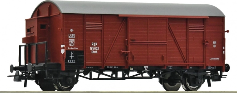 Kryty wagon towarowy Kdsth PKP w skali H0