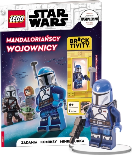 LEGO Star Wars: Mandaloriańscy wojownicy – interaktywna książka z minifigurką