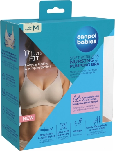 Canpol babies MumFIT biustonosz do karmienia i odciągania pokarmu