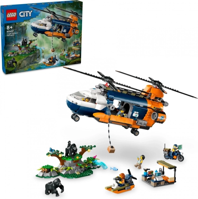 LEGO City helikopter badaczy dżungli – baza