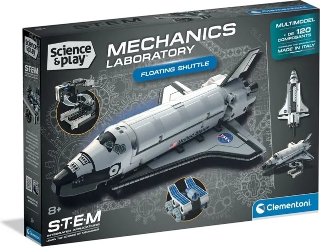 Clementoni Science & Play laboratorium mechaniczne wahadłowiec