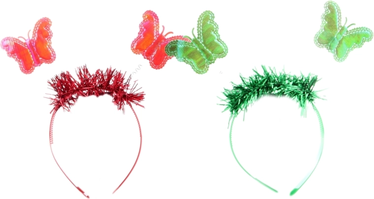 Magiczna różdżka i opaska z motylkami