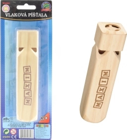 Maxim drewniany gwizdek parowozu