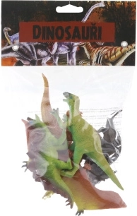 Figurki dinozaurów 5 szt. w woreczku