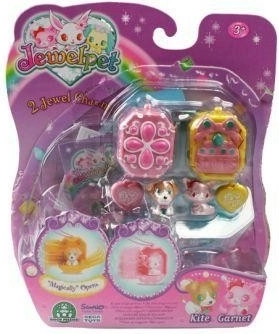 JewelPet zestaw 2 uroczych figurek