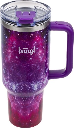 Baagl B-cup Galaxy kubek termiczny ze słomką 1,18 l