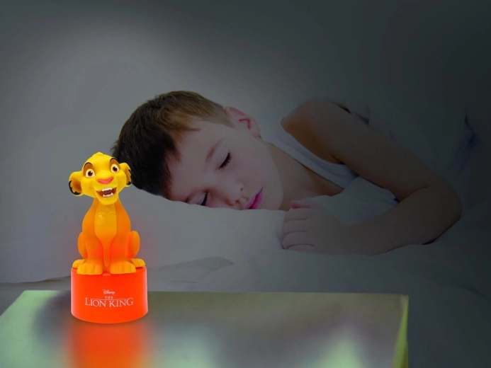 Delikatna lampka nocna do spokojnego zasypiania