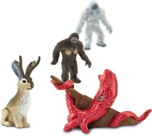 Szczegółowe mini figurki kryptyd do kreatywnej zabawy