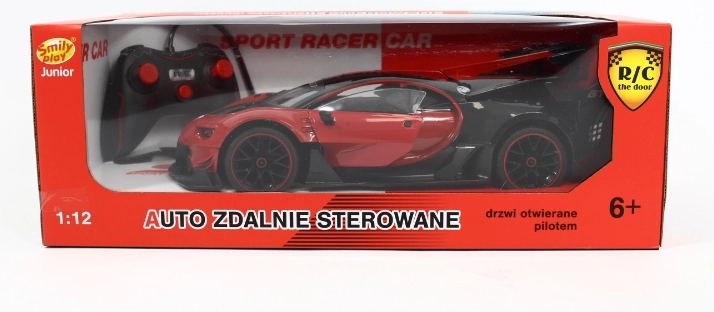 Samochód zdalnie sterowany z ładowarką SmilyPlay