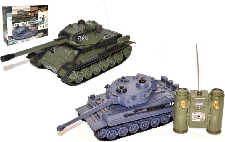 Historyczna bitwa czołgów RC 25 cm - 2 szt.