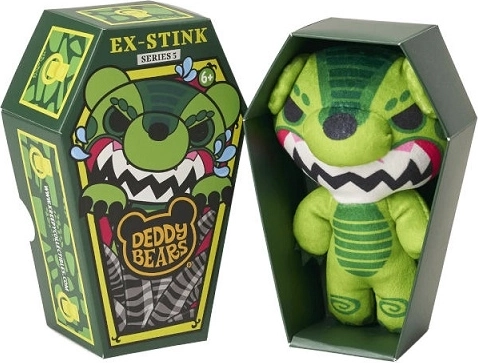 Deddy Bears Ex-Stink pluszowy miś w trumnie