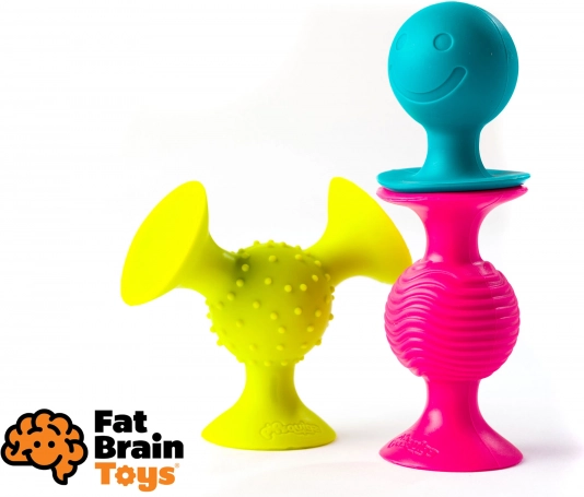 Fat Brain Grzechotka pipSquiz 3 szt.