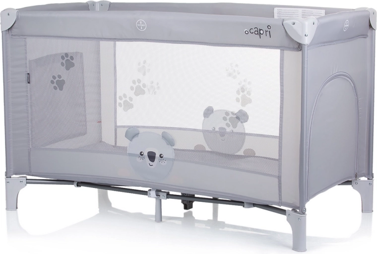 Łóżeczko turystyczne Capri Koala Grey od Chipolino