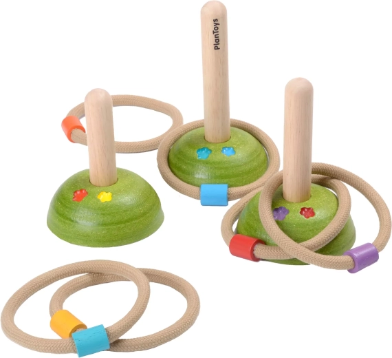 PlanToys rzucanie obręczami – łąka