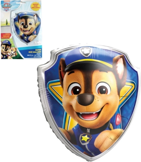 Balon foliowy tarcza CHASE – PAW PATROL 68 × 75 cm