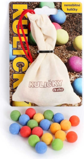 EFKO nietłukące plastikowe kulki w woreczku, 20 szt.