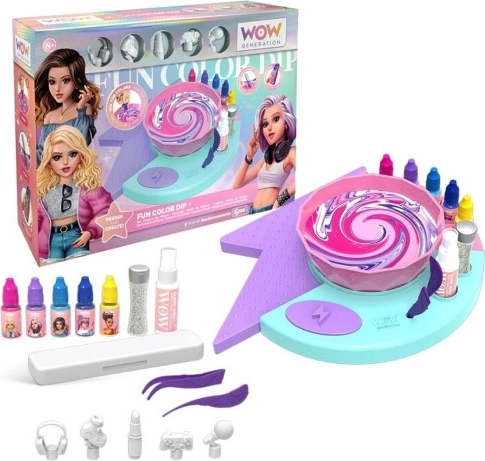 Kids Euroswan WoW Generation Hydro Dip Studio – kreatywny zestaw z akcesoriami